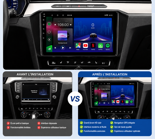 Volkswagen | Passat B8 | 2014-2022 | Android 15 Head Unit | Apple CarPlay | Android Auto