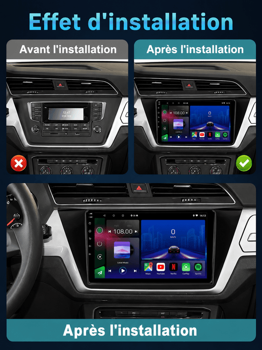 Volkswagen | Touran | 2016-2023 | Android 15 Head Unit | Apple CarPlay | Android Auto