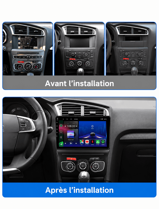 Citroen | C4L C4 | 2011-2018 | Android 15 Head Unit | Apple CarPlay | Android Auto