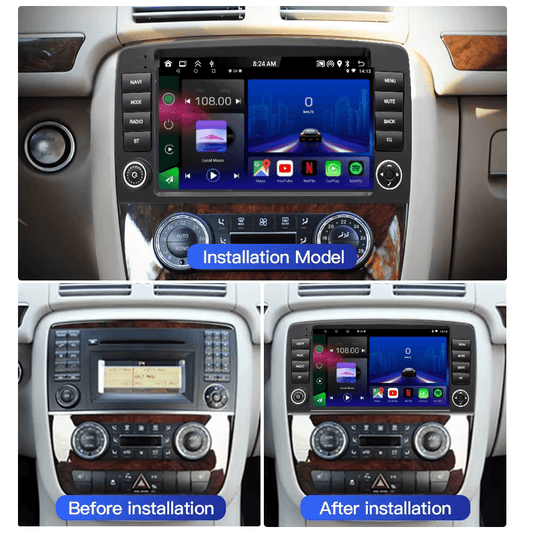 Mercedes | R-Class | 2006-2016 | Android 15 Head Unit | Apple CarPlay | Android Auto