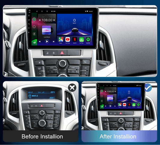 Opel Astra J | 2009-2015 | Android 15 Head Unit | Apple CarPlay | Android Auto
