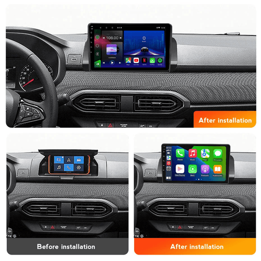 Dacia Sandero 2021-Present | Android 15 Head Unit | Apple CarPlay | Android Auto
