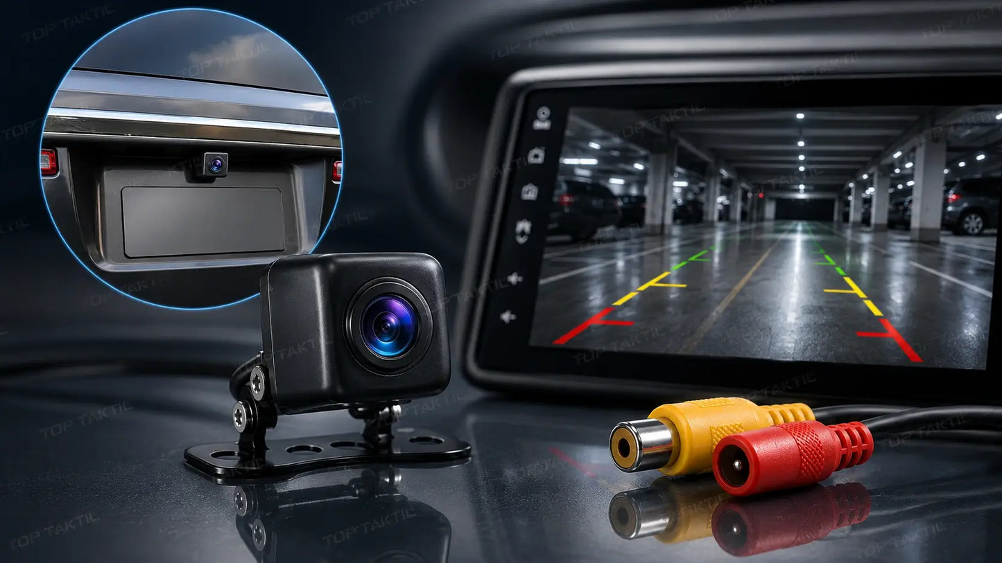 AHD HD Rear View Camera for Android Car Stereo – 720P / 1080P, 170° Wide Angle, IP68