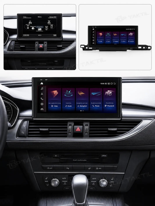 Audi A6 / A7 C7 2011–2018 Android 15 12.3″ Head Unit with Wireless CarPlay & Android Auto