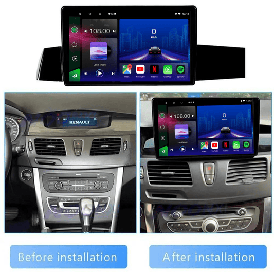 TOPTAKTILRenault Latitude | 2010 - 2015 | Laguna 3 2008 - 2015 | Android 15 autoradio | Apple CarPlay | Android Auto