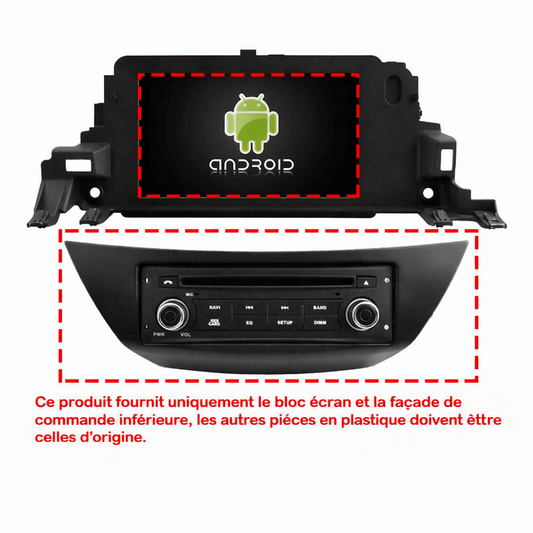 TOPTAKTILAutoradio 7" pour Renault Laguna 3 Latitude 2011 - 2015 4GO| 64GO