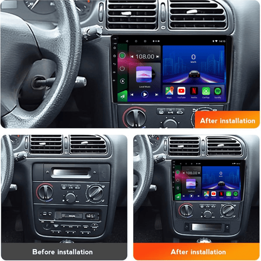 TOPTAKTILPeugeot 406 | 1999 - 2004 | Android 15 autoradio | Apple CarPlay | Android Auto