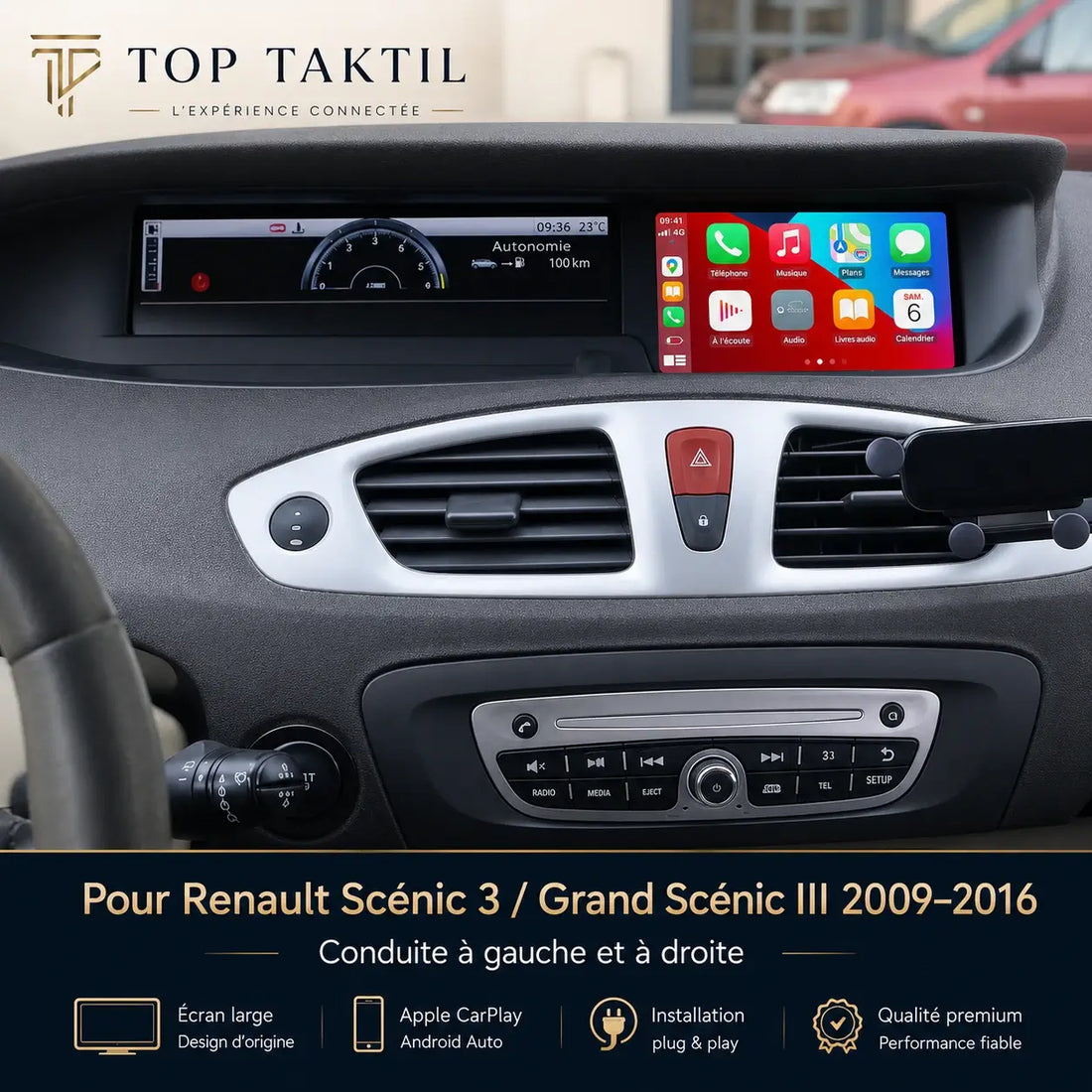 How to Install CarPlay on Renault Scénic 3