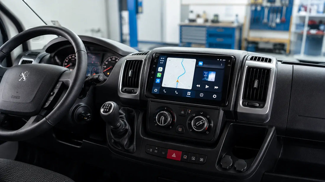Installing a 2-DIN Android Car Stereo in a Peugeot Boxer III X290 2014–2021