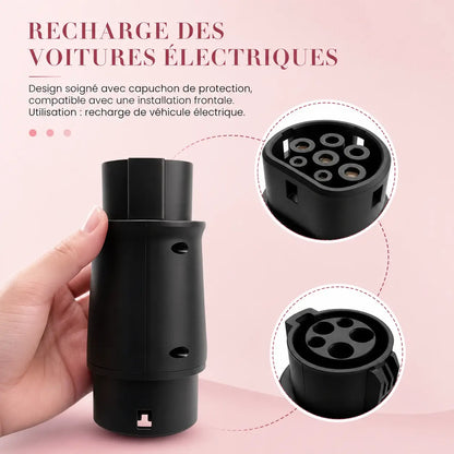 Adapter Type 1 J1772 naar Type 2 – 32A