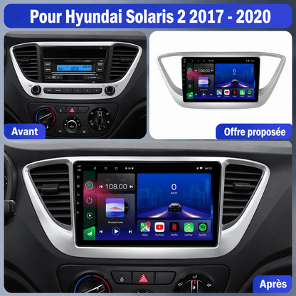 Hyundai Accent | 2017-2020 | Head Unit Android 15 | CarPlay | Android Auto