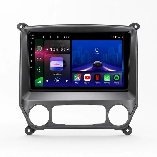 Head Unit Chevrolet Silverado/GMC Sierra (2014-2018) | 10.1" Touchscreen, Wireless CarPlay/Android Auto, Bluetooth 5.4, WiFi 6, GPS