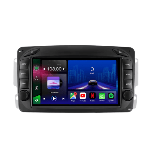 Hoofdeenheid Android 15 | Mercedes-Benz Clk-W209 1998-2004 | Carplay | Android Auto
