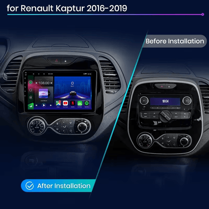 Renault Captur | 2013-2019 | Android 13 Head Unit | Apple CarPlay | Android Auto
