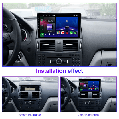 Mercedes | C Class | W204 S204 | 2006-2011 | Android 15 Head Unit | Apple CarPlay | Android Auto