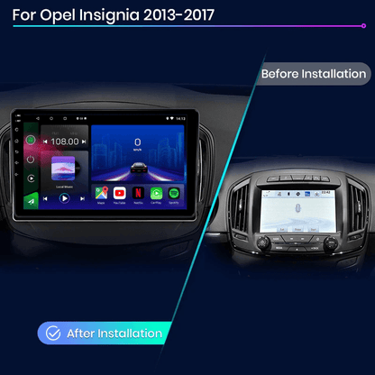 Opel Insignia | 2013-2017 | Android 15 Head Unit | Apple CarPlay | Android Auto