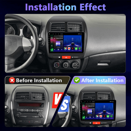 Citroen C4 Aircross | Peugeot 4008 2013-2018 | Mitsubishi Outlander 2010-2018| Android 15 Head Unit | Apple CarPlay | Android Auto