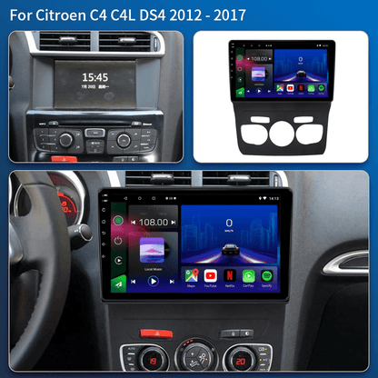 Citroen C4 | C-Quatre | C-Triunfo | 2015-2018 | Android 15 Head Unit | Apple CarPlay | Android Auto