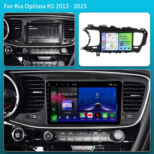 Kia Optima | 2011-2015 | Android 15 Head Unit | Apple CarPlay | Android Auto