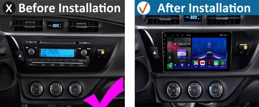 Toyota | Corolla 2013-2016 | Auris 2012-2016 | Android 15 Head Unit | Apple CarPlay | Android Auto