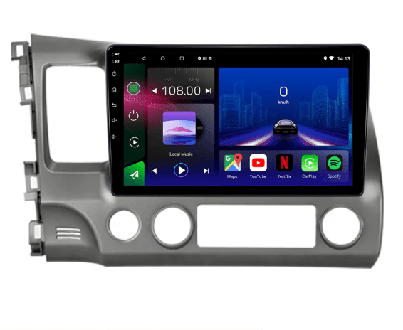 Honda Civic 8 | 2005–2012 | Head Unit Android 15 | Apple CarPlay | Android Auto