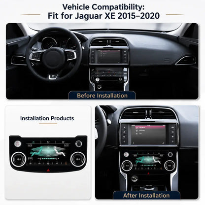 10" Touchscreen Climate Control Display for Jaguar XE, XEL, XF, XFL & F-PACE (2015–2020)