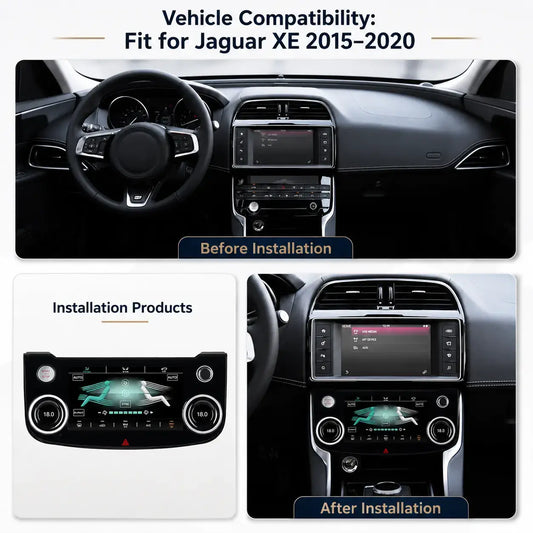 10" Touchscreen Climate Control Display for Jaguar XE, XEL, XF, XFL & F-PACE (2015–2020)