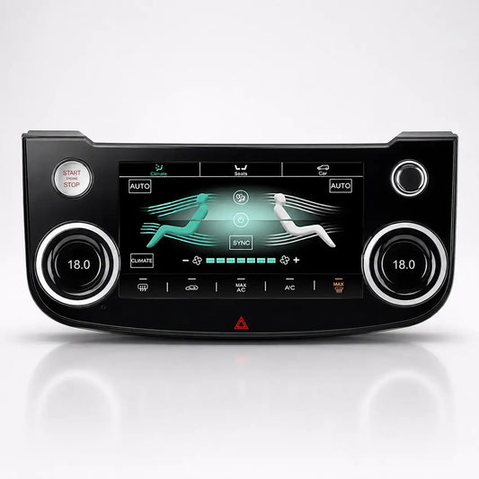 10" Touchscreen Climate Control Display for Jaguar XE, XEL, XF, XFL & F-PACE (2015–2020)