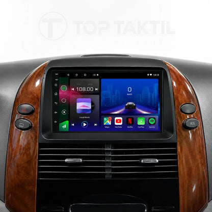 Hoofdeenheid Android 13 voor Toyota Sienna 2004-2010: Draadloos CarPlay, Android Auto, 2G+32G, SWC, WiFi, GPS, DSP, Bluetooth, FM