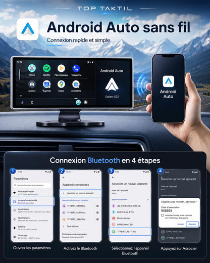 11.26-inch CarPlay & Android Auto Display – No Installation Required