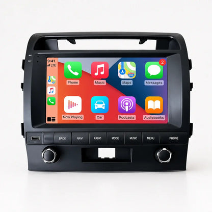 Toyota Land Cruiser 2008-2015 Android 15 Head Unit: IPS Touch, CarPlay, Android Auto, GPS, WiFi 5G, FM, SWC, AHD-Kamera