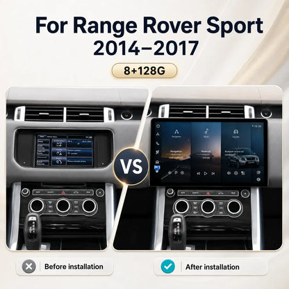 Android Hoofdeenheid 13 met scherm 13,3" – Speciaal Land Rover Range Rover Vogue L405 (2013-2017)