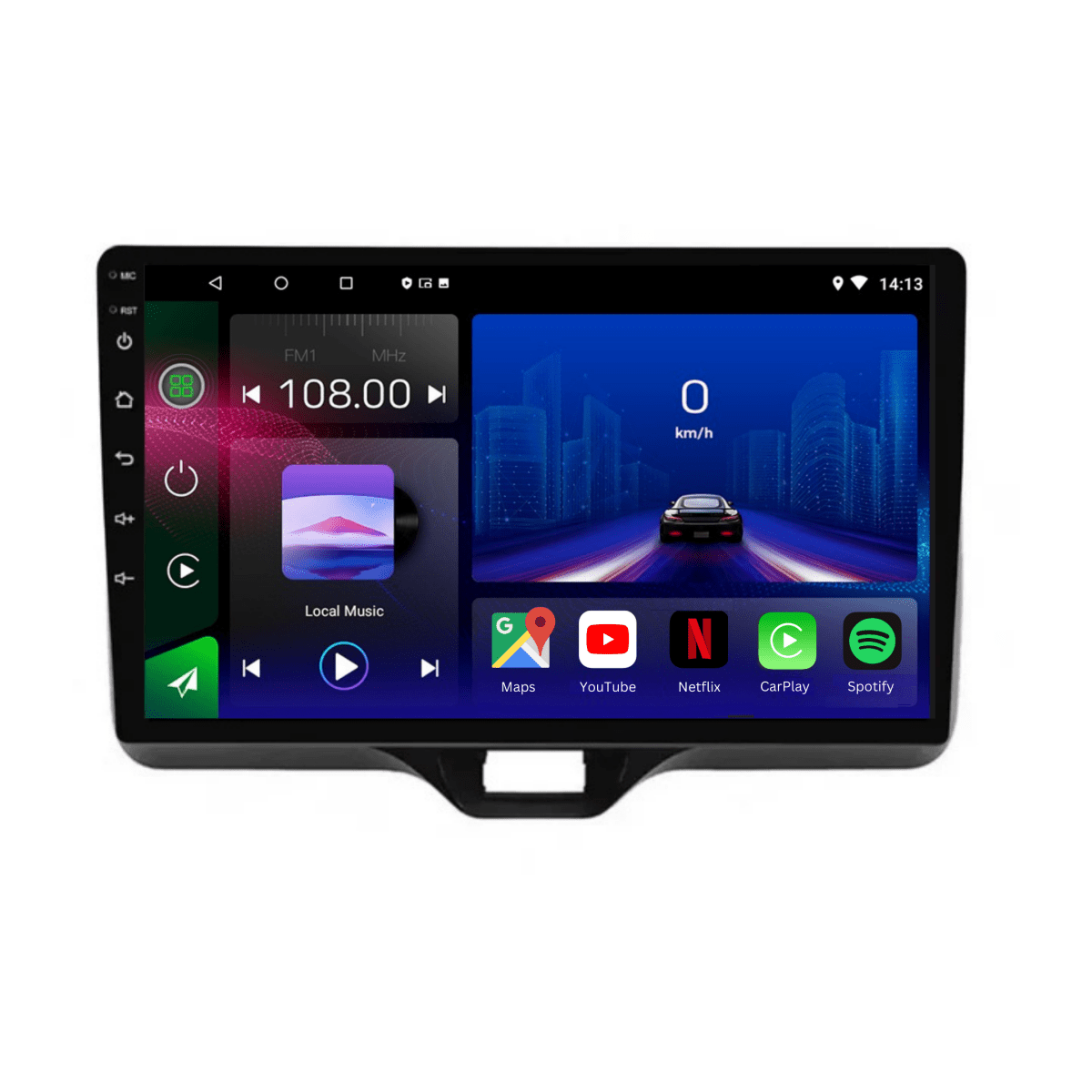 TOPTAKTILToyota Yaris | 2020 - present | Android 15 autoradio | Apple CarPlay | Android Auto