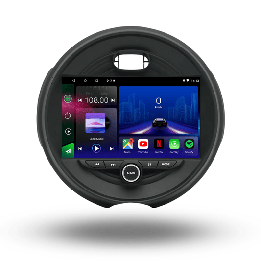 TOPTAKTILMini | 2014 - 2019 | F55 F56| Android 15 autoradio | Apple CarPlay | Android Auto