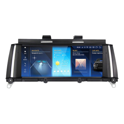 TOPTAKTILBMW X3 X4 2010 - 2018 F25 F26 Android 15 CarPlay & Android Auto Autoradio CIC NBT EVO