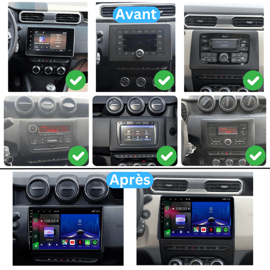 TOPTAKTILDacia Duster HM 2 II Renault Arkana 1 2018 - 2023 | Android 15 autoradio | Apple CarPlay | Android Auto