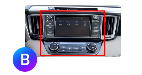 TOPTAKTILToyota RAV4 | 2013 - 2018 | Android 15 autoradio | Apple CarPlay | Android Auto