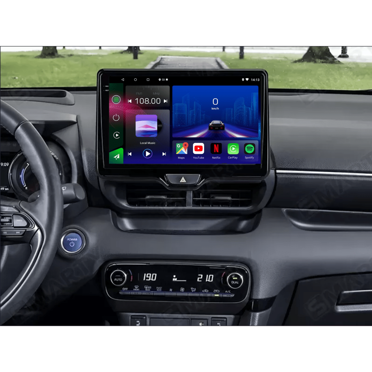 TOPTAKTILToyota Yaris | 2020 - present | Android 15 autoradio | Apple CarPlay | Android Auto