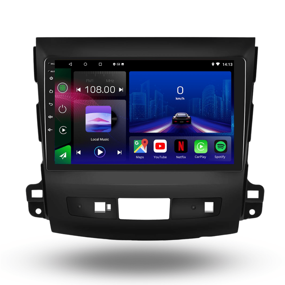 TOPTAKTILCitroen C Crosser | Peugeot 4007 | Mitsubishi Outlander | Android 15 Autoradio | Apple CarPlay | Android Auto
