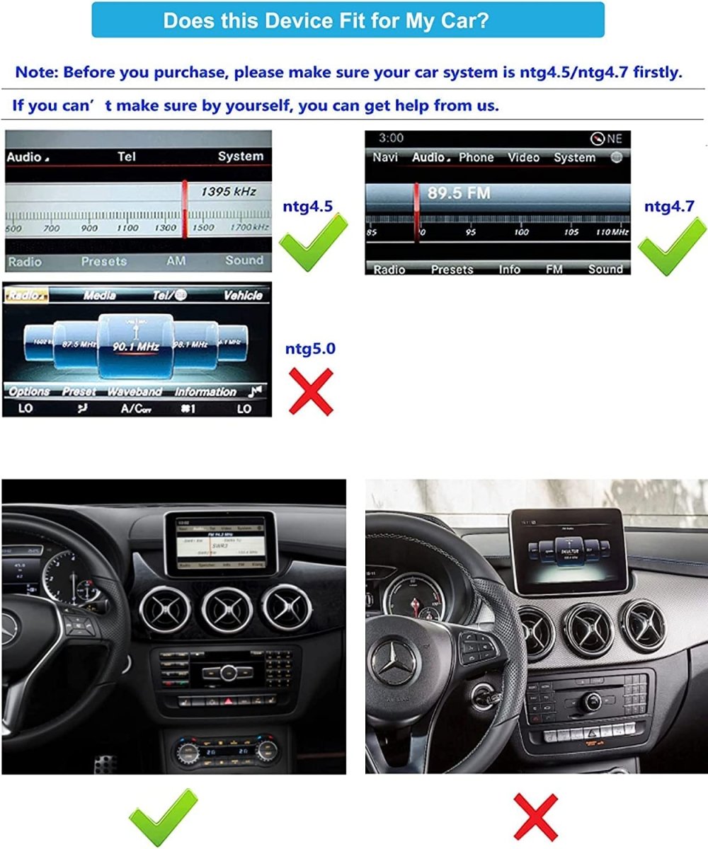 TOPTAKTILAutoradio Android 13 taille 12.3'' pour Mercedes C/GLC W205 2015 - 2018 | CarPlay, Android Auto