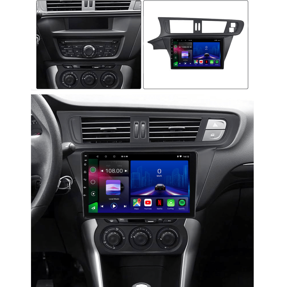 TOPTAKTILCitroen C3 - XR | 2010 - 2015| Android 15 autoradio | Apple CarPlay | Android Auto