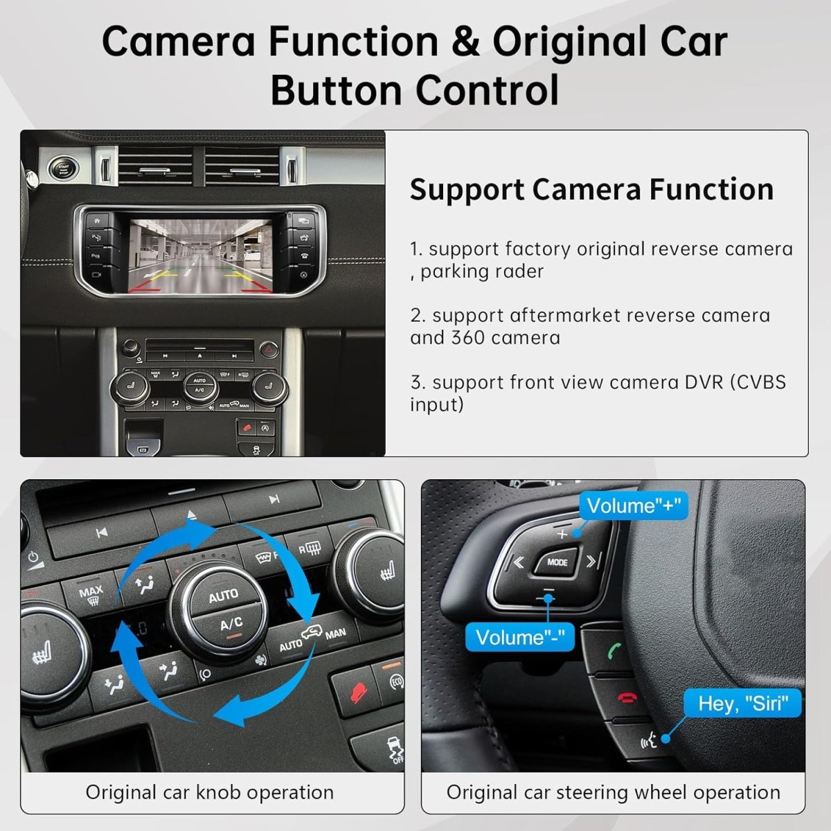 TOPTAKTILKit Rétrofit CarPlay Sans Fil pour Land Rover – Transformez votre véhicule en berline connectée