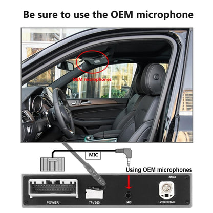 TOPTAKTILKit de Rétrofit CarPlay & Android Auto Mercedes - Benz C - Class W205 & GLC X253 (2016 - 2019, NTG5.0)