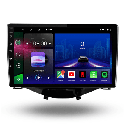 TOPTAKTILPeugeot 108 | Citroen C1 | Toyota Aygo | Android 15 autoradio | Apple CarPlay | Android Auto