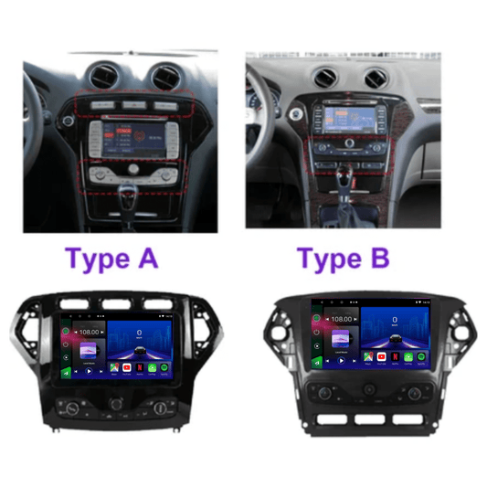 TOPTAKTILFord Mondeo | MK4 | 2007 - 2011 | Android 15 autoradio | Apple CarPlay | Android AutoÀ domicile