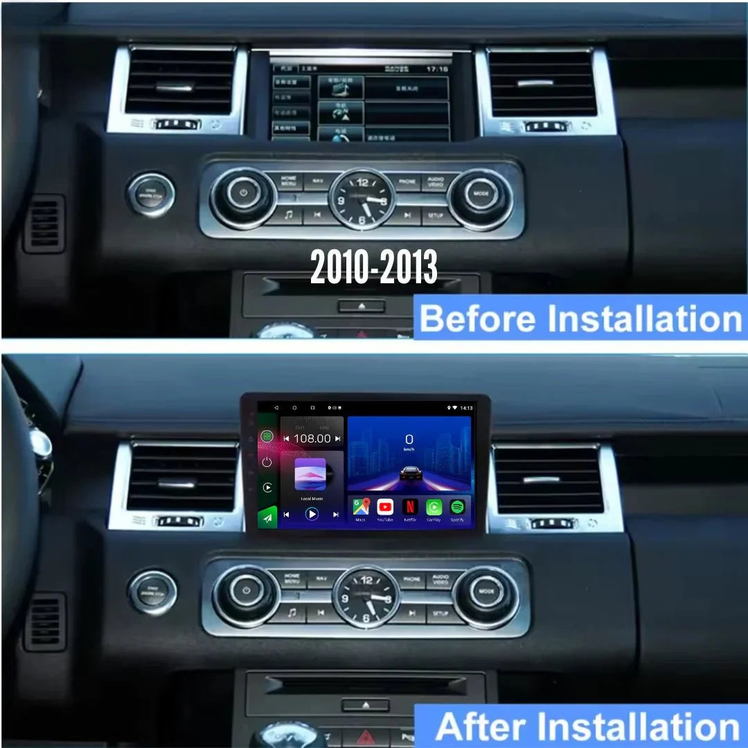 TOPTAKTILRange Rover Sport | 2005 - 2013 | Android 15 autoradio | Apple CarPlay | Android Auto