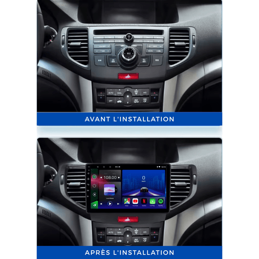 TOPTAKTILHonda Accord | 2008 - 2012 | Android 13 Autoradio | Apple CarPlay | Android Auto