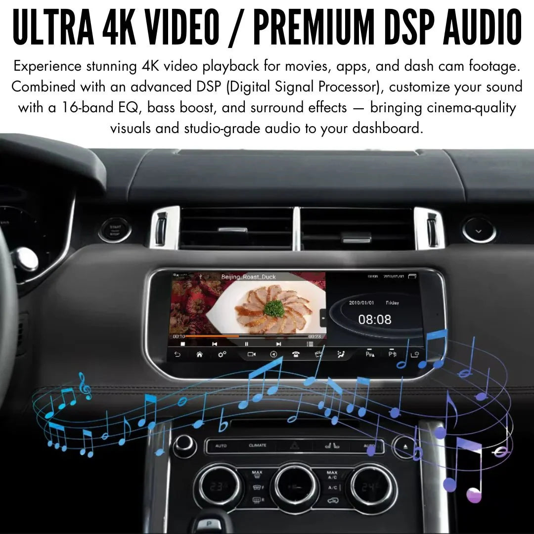 TOPTAKTILRange Rover | Sport Vogue 13.3 pouces | 2013 - 2017 | Android 15 autoradio | Apple CarPlay | Android Auto | Land Rover