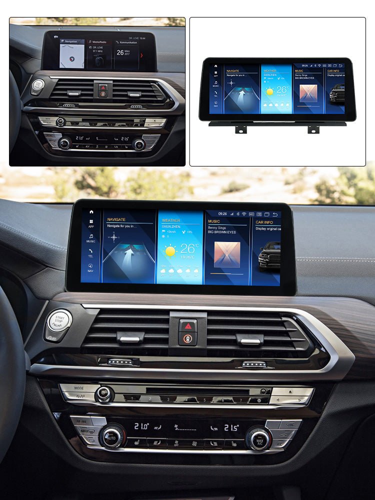 TOPTAKTILBMW X3 X4 2017 - 2022 G01 G02 Android 15 Autoradio CarPlay & Android Auto