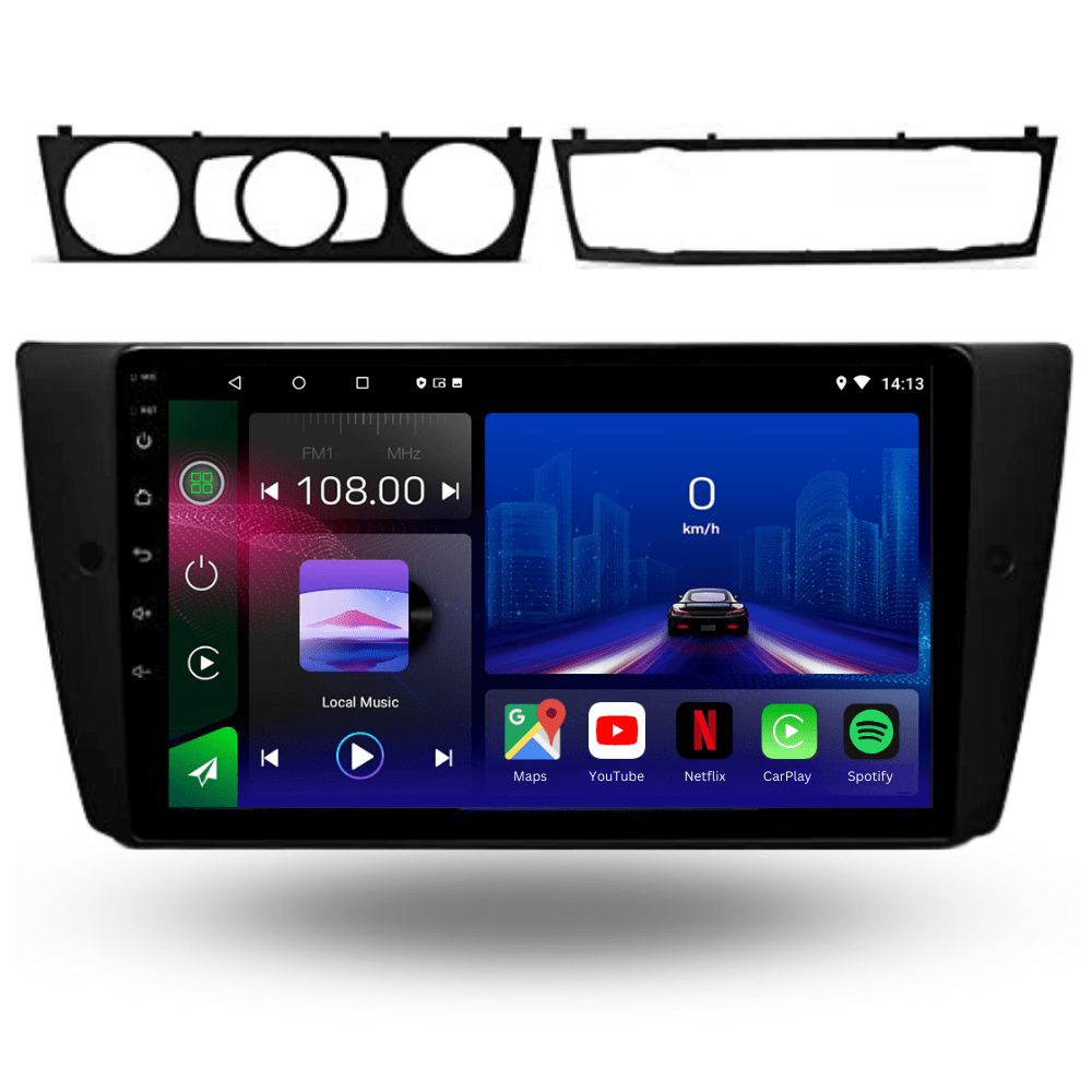 TOPTAKTILBMW 3 Series | E87 E90 E91 E92 M3 | Android 15 autoradio | Apple CarPlay | Android Auto